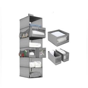 Hanging Closet Organizer and Storage Clothes/Accessory Organizer